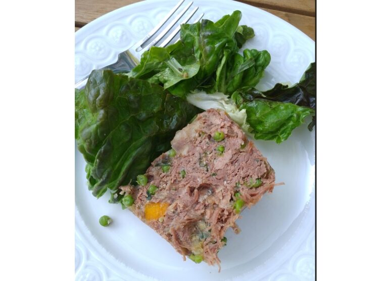 牛肉の冷製テリーヌ Terrine de boeuf en gelée écRire エクリール